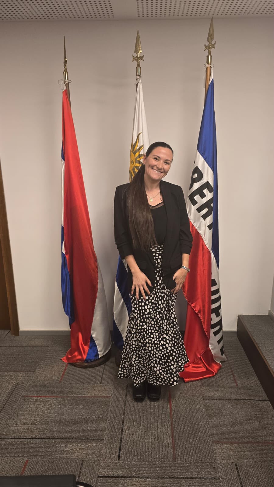 Fotografía de la Dra. Esc. Gimena Fernández